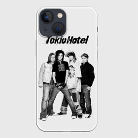 Чехол для iPhone 13 mini с принтом Tokio Hotel в Санкт-Петербурге,  |  | alternative rock | band | bill kaulitz | boys | german | hotel | music | pop rock | powerpop | synthpop | tokyo | tom ka | альтернативный рок | билл каулитц | георг листинг | группа | густав шефер | мальчики | музыка | немецкая | отель | пауэр поп