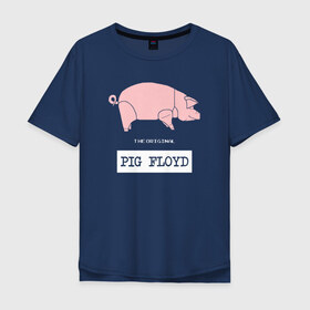 Мужская футболка хлопок Oversize с принтом Pig Floyd в Санкт-Петербурге, 100% хлопок | свободный крой, круглый ворот, “спинка” длиннее передней части | Тематика изображения на принте: pink floyd | pinkfloyd | арт | артрок | группа | дэвид гилмор | пинк флойд | пинкфлойд | прогрессивный | психоделический | рок | сид барретт | симфонический | спэйс | эйсид | экспериментальный