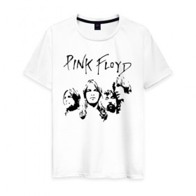 Мужская футболка хлопок с принтом Pink Floyd в Санкт-Петербурге, 100% хлопок | прямой крой, круглый вырез горловины, длина до линии бедер, слегка спущенное плечо. | Тематика изображения на принте: pink floyd | pinkfloyd | арт | артрок | группа | дэвид гилмор | пинк флойд | пинкфлойд | прогрессивный | психоделический | рок | сид барретт | симфонический | спэйс | эйсид | экспериментальный
