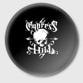 Значок с принтом Cypress Hill в Санкт-Петербурге,  металл | круглая форма, металлическая застежка в виде булавки | b real | cypress hill | dj muggs | eric bobo | sen dog | альтернативный рэп | американская | гангста рэп | кипарисовый | лос анджелес | музыка | ню метал | рэп метал | рэп рок | рэпкор | сен дог | сша | хип хоп