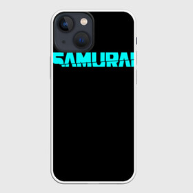 Чехол для iPhone 13 mini с принтом Cyber Samurai в Санкт-Петербурге,  |  | 2077 | cd | cyber | cyberpunk2077 | game | keanu | mem | project | punk | red | reeves | suberpunk | игра | киану | кибер | киберпанк | мем | панк | ривз