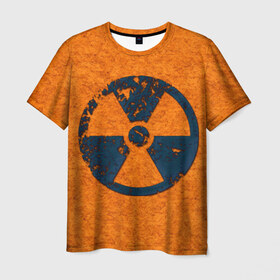Мужская футболка 3D с принтом Радиация в Санкт-Петербурге, 100% полиэфир | прямой крой, круглый вырез горловины, длина до линии бедер | radiation | кислота | прикол | прикольная картинка | радиация