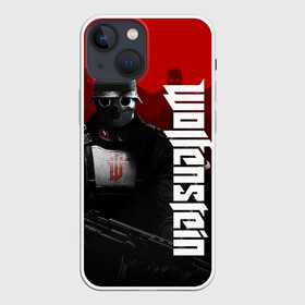 Чехол для iPhone 13 mini с принтом Wolfenstein в Санкт-Петербурге,  |  | cyberpilot | new colossus | new order | old blood | wolfenstein | youngblood | игры