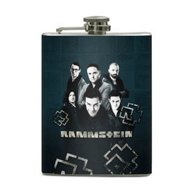 Фляга с принтом Rammstein в Санкт-Петербурге, металлический корпус | емкость 0,22 л, размер 125 х 94 мм. Виниловая наклейка запечатывается полностью | du hast | lindemann | rammstein | rammsteinfan | ramstein | till | группы | линдеманн | метал | музыка | рамштаин | рамштайн | рамштейн | рок | тилль | тиль