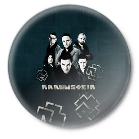 Значок с принтом Rammstein в Санкт-Петербурге,  металл | круглая форма, металлическая застежка в виде булавки | du hast | lindemann | rammstein | rammsteinfan | ramstein | till | группы | линдеманн | метал | музыка | рамштаин | рамштайн | рамштейн | рок | тилль | тиль