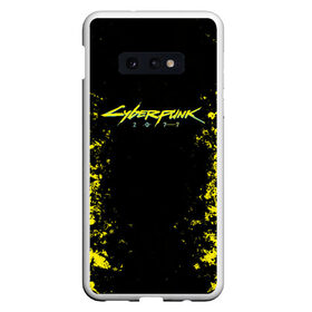 Чехол для Samsung S10E с принтом CYBERPUNK 2077 в Санкт-Петербурге, Силикон | Область печати: задняя сторона чехла, без боковых панелей | Тематика изображения на принте: 2077 | cyberpunk 2020 | cyberpunk 2077 | cyberpunk 2077 samurai | cyberpunk city | кибер панк. | киберпанк | киберпанк 2077