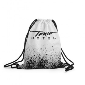 Рюкзак-мешок 3D с принтом Tokio Hotel (5) в Санкт-Петербурге, 100% полиэстер | плотность ткани — 200 г/м2, размер — 35 х 45 см; лямки — толстые шнурки, застежка на шнуровке, без карманов и подкладки | 