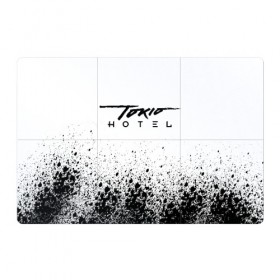 Магнитный плакат 3Х2 с принтом Tokio Hotel (5) в Санкт-Петербурге, Полимерный материал с магнитным слоем | 6 деталей размером 9*9 см | Тематика изображения на принте: 