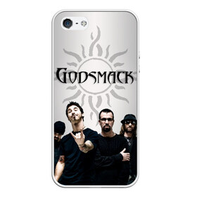 Чехол для iPhone 5/5S матовый с принтом Godsmack в Санкт-Петербурге, Силикон | Область печати: задняя сторона чехла, без боковых панелей | alternative | american rock | crimson | grunge | hardrock | heavy | heavy metal | i stand alone | nu metal | post grunge | rock | sully erna | альтернатива | грандж | рок | хард рок | хэви