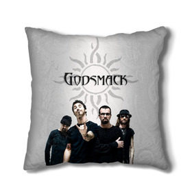 Подушка 3D с принтом Godsmack в Санкт-Петербурге, наволочка – 100% полиэстер, наполнитель – холлофайбер (легкий наполнитель, не вызывает аллергию). | состоит из подушки и наволочки. Наволочка на молнии, легко снимается для стирки | alternative | american rock | crimson | grunge | hardrock | heavy | heavy metal | i stand alone | nu metal | post grunge | rock | sully erna | альтернатива | грандж | рок | хард рок | хэви