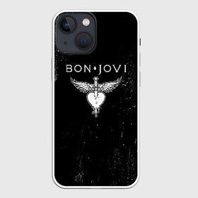 Чехол для iPhone 13 mini с принтом Bon Jovi в Санкт-Петербурге,  |  | bon jovi | john | альбом | арена | бон | бон джови | глэм | группа | джови | джон | метал | музыка | надпись | песни | поп | попрок | рок | рокер | смайл | солист | софт | стена | хард | хеви | хевиметал
