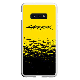 Чехол для Samsung S10E с принтом CYBERPUNK 2077 в Санкт-Петербурге, Силикон | Область печати: задняя сторона чехла, без боковых панелей | 2019 | cd project red | cyberpunk 2077 | hacker | keanu reeves | maelstrom | militech | night city | quadra | samurai | sci fi | trauma team | v | ви | киану ривз | киберпанк 2077 | логотип | роботы | самураи | фантаст