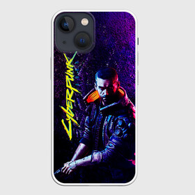 Чехол для iPhone 13 mini с принтом Cyberpunk 2077 в Санкт-Петербурге,  |  | cyberpunk | future | implant | neon | noir | punk | retrowave | robots | techno | witcher | будущее | градиент | игры | киберпанк | мужские | неон | нуар | премьера | текстура | техно