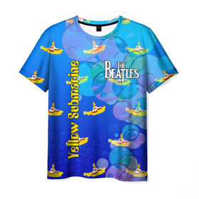 Мужская футболка 3D с принтом The Beatles (2) в Санкт-Петербурге, 100% полиэфир | прямой крой, круглый вырез горловины, длина до линии бедер | Тематика изображения на принте: beatles | music | rock | the beatles | yellow submarine | битлз | джон леннон | легенда | музыка | пит бест | рок