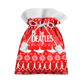 Подарочный 3D мешок с принтом The Beatles (6) в Санкт-Петербурге, 100% полиэстер | Размер: 29*39 см | beatles | merry christmas | music | rock | the beatles | yellow submarine | битлз | джон леннон | легенда | музыка | новогодний свитшот | новый год | пит бест | рок