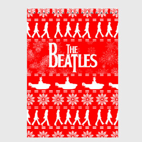 Скетчбук с принтом The Beatles (6) в Санкт-Петербурге, 100% бумага
 | 48 листов, плотность листов — 100 г/м2, плотность картонной обложки — 250 г/м2. Листы скреплены сверху удобной пружинной спиралью | Тематика изображения на принте: beatles | merry christmas | music | rock | the beatles | yellow submarine | битлз | джон леннон | легенда | музыка | новогодний свитшот | новый год | пит бест | рок