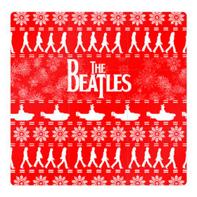Магнитный плакат 3Х3 с принтом The Beatles (6) в Санкт-Петербурге, Полимерный материал с магнитным слоем | 9 деталей размером 9*9 см | beatles | merry christmas | music | rock | the beatles | yellow submarine | битлз | джон леннон | легенда | музыка | новогодний свитшот | новый год | пит бест | рок