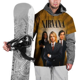 Накидка на куртку 3D с принтом Nirvana в Санкт-Петербурге, 100% полиэстер |  | 90 | alternative | crimson | david grohl | foo fighters | grunge | kurt cobain | music | nirvana | rip | rock | smile | гранж | группа | девяностые | курт кобейн | музыка | нирвана | рок