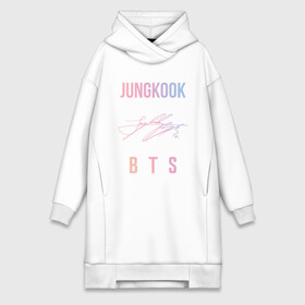 Платье-худи хлопок с принтом JUNGKOOK BTS АВТОГРАФ в Санкт-Петербурге,  |  | bts | bts boy | bts love | jungkook. | k pop | love yourself | айдол | битиэс | бтс | ким тэ хен | фанфик бтс | чон чонгук