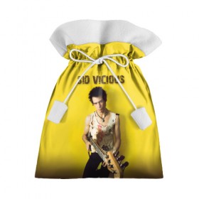 Подарочный 3D мешок с принтом Sid Vicious в Санкт-Петербурге, 100% полиэстер | Размер: 29*39 см | england | music | my way | no future | sid and nancy | sid vicious | trash | музыка | панк | рок | сид вишес | сид и ненси