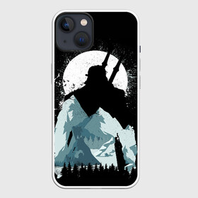 Чехол для iPhone 13 с принтом The Witcher 3: Wild Hunt в Санкт-Петербурге,  |  | cd projekt | geralt | of rivia | rpg | wild hunt | арбалет | ведьмак 3 | генри кавилл | геральт | дикая | магия | охота | сказка | сфера | фэнтези | цири