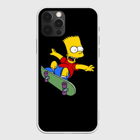 Чехол для iPhone 12 Pro Max с принтом Скейт в Санкт-Петербурге, Силикон |  | bart | the simpsons | барт | симпсоны