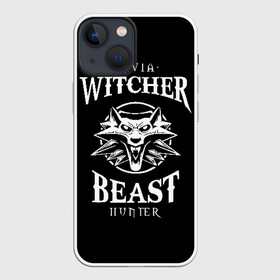 Чехол для iPhone 13 mini с принтом Best Hunter в Санкт-Петербурге,  |  | Тематика изображения на принте: wild hunt | witcher | ведьмак | геральд | геральт | дикая охота