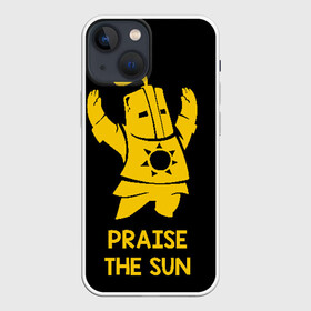 Чехол для iPhone 13 mini с принтом Praise в Санкт-Петербурге,  |  | dark souls 3 | дарк соулс | темные души