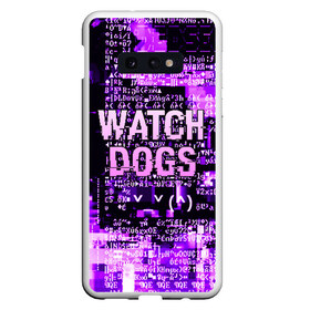 Чехол для Samsung S10E с принтом WATCH DOGS в Санкт-Петербурге, Силикон | Область печати: задняя сторона чехла, без боковых панелей | action | ct os | ded sec | fox | game | hacker | legion | watch dogs | watch dogs 2 | watch dogs legion | знак лиса | игра | компьютерная игра | легион | хакер