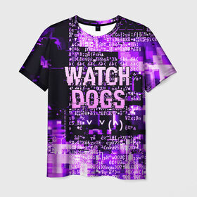 Мужская футболка 3D с принтом WATCH DOGS в Санкт-Петербурге, 100% полиэфир | прямой крой, круглый вырез горловины, длина до линии бедер | action | ct os | ded sec | fox | game | hacker | legion | watch dogs | watch dogs 2 | watch dogs legion | знак лиса | игра | компьютерная игра | легион | хакер
