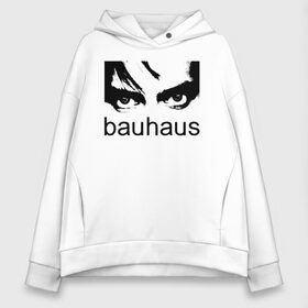 Женское худи Oversize хлопок с принтом Bauhaus в Санкт-Петербурге, френч-терри — 70% хлопок, 30% полиэстер. Мягкий теплый начес внутри —100% хлопок | боковые карманы, эластичные манжеты и нижняя кромка, капюшон на магнитной кнопке | Тематика изображения на принте: bauhaus | goth | gothic | peter murphy | punk | rock | альтернатива | баухаус | баухус | бахус | бухус | готика | готичная | готичный | готы | панк | питер мерфи | пост панк | рок | хардрок