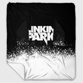 Плед с рукавами с принтом LINKIN PARK в Санкт-Петербурге, 100% полиэстер | Закругленные углы, все края обработаны. Ткань не мнется и не растягивается. Размер 170*145 | chester bennington | linkin park | mike shinoda | линкин парк