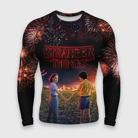 Мужской рашгард 3D с принтом STRANGER THINGS в Санкт-Петербурге,  |  | 011 | down | eleven | netflix | season | series | strange | stranger | things | upside | дела | дина | загадочные | монстр | монстры | одиннадцать | очень | сезон | сериал | сериалы | события | странные | ужасы