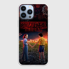 Чехол для iPhone 13 Pro Max с принтом STRANGER THINGS в Санкт-Петербурге,  |  | 011 | down | eleven | netflix | season | series | strange | stranger | things | upside | дела | дина | загадочные | монстр | монстры | одиннадцать | очень | сезон | сериал | сериалы | события | странные | ужасы