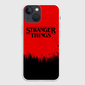 Чехол для iPhone 13 mini с принтом STRANGER THINGS в Санкт-Петербурге,  |  | stranger things | очень странные дела