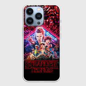 Чехол для iPhone 13 Pro с принтом STRANGER THINGS   3 Сезон в Санкт-Петербурге,  |  | 011 | down | eleven | netflix | season | series | strange | stranger | things | upside | дела | дина | загадочные | монстр | монстры | одиннадцать | очень | сезон | сериал | сериалы | события | странные | ужасы