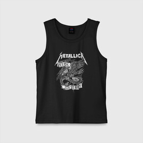 Детская майка хлопок с принтом Metallica в Санкт-Петербурге,  |  | metalica | metallica | группа | джеймс хэтфилд | кирк хэмметт | ларс ульрих | метал | металика | металлика | миталика | музыка | роберт трухильо | рок | трэш | трэшметал | хард | хеви