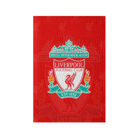 Обложка для паспорта матовая кожа с принтом Liverpool (2) в Санкт-Петербурге, натуральная матовая кожа | размер 19,3 х 13,7 см; прозрачные пластиковые крепления | champions | england | league | liverpool | англия | ливерпуль | лига | чемпионов
