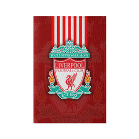 Обложка для паспорта матовая кожа с принтом Liverpool (6) в Санкт-Петербурге, натуральная матовая кожа | размер 19,3 х 13,7 см; прозрачные пластиковые крепления | champions | england | league | liverpool | англия | ливерпуль | лига | чемпионов