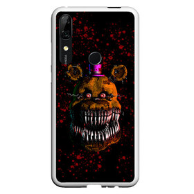 Чехол для Honor P Smart Z с принтом FNAF Nightmare в Санкт-Петербурге, Силикон | Область печати: задняя сторона чехла, без боковых панелей | blood | five nights at freddy’s | fnaf | game | horror | игра | кровь | пять ночей у фредди | ужас | фнаф | фреди