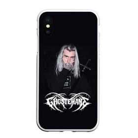 Чехол для iPhone XS Max матовый с принтом GHOSTEMANE в Санкт-Петербурге, Силикон | Область печати: задняя сторона чехла, без боковых панелей | eric whitney | ghostemane