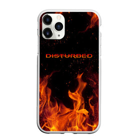 Чехол для iPhone 11 Pro матовый с принтом DISTURBED (НА СПИНЕ) в Санкт-Петербурге, Силикон |  | disturbed | дистурбед