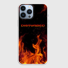 Чехол для iPhone 13 Pro Max с принтом DISTURBED (НА СПИНЕ) в Санкт-Петербурге,  |  | disturbed | дистурбед