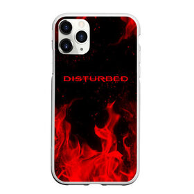 Чехол для iPhone 11 Pro Max матовый с принтом DISTURBED (НА СПИНЕ) в Санкт-Петербурге, Силикон |  | Тематика изображения на принте: disturbed | дистурбед