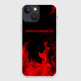 Чехол для iPhone 13 mini с принтом DISTURBED (НА СПИНЕ) в Санкт-Петербурге,  |  | disturbed | дистурбед