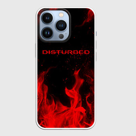 Чехол для iPhone 13 Pro с принтом DISTURBED (НА СПИНЕ) в Санкт-Петербурге,  |  | disturbed | дистурбед