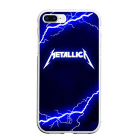 Чехол для iPhone 7Plus/8 Plus матовый с принтом METALLICA в Санкт-Петербурге, Силикон | Область печати: задняя сторона чехла, без боковых панелей | metallica | металлика