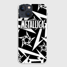 Чехол для iPhone 13 mini с принтом Metallica в Санкт-Петербурге,  |  | metalica | metallica | группа | джеймс хэтфилд | кирк хэмметт | ларс ульрих | метал | металика | металлика | миталика | музыка | роберт трухильо | рок | трэш | трэшметал | хард | хеви