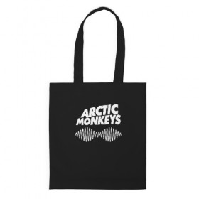 Сумка 3D повседневная с принтом ARCTIC MONKEYS в Санкт-Петербурге, 100% полиэстер | Плотность: 200 г/м2; Размер: 34×35 см; Высота лямок: 30 см | arctic monkeys | арктик манкис | арктические мартышки