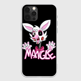 Чехол для iPhone 12 Pro с принтом FNAF MANGLE | ФНАФ МАНГЛ в Санкт-Петербурге, силикон | область печати: задняя сторона чехла, без боковых панелей | 4 | animation | bonnie | chica | fnaf | foxy | freddy | funny | horror | pizza | scary | sfm | бонни | майк | ночей | пять | ужас | фокси | фредди | чика | шмидт